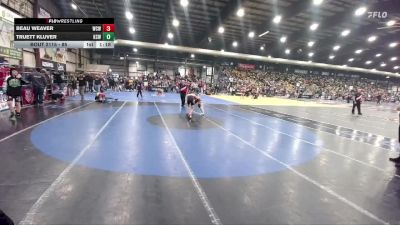 85 lbs Champ. Round 1 - Beau Weaver, Windy City Wrestlers vs Truett Kluver, Killdeer Cowboy Wrestling