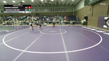 110 lbs Champ. Round 2 - Shaylee Loveland, Campbell County vs Miranda Gardner, Glenrock