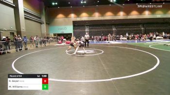 113 lbs Round Of 64 - Robert Geyer, Roseburg vs Marcus Williams, Rio Rancho