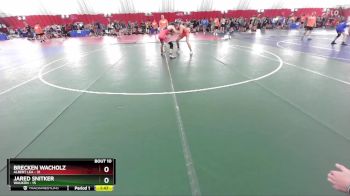 175 lbs Round 4 (6 Team) - Brecken Wacholz, Albert Lea vs Jared Snitker, Waukon