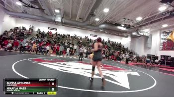 170 lbs Champ. Round 1 - Alyssa Apolinar, Eaglecrest vs Mikayla Maes, Denver North