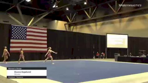 Oyuna Aspelund - Women's Group, Skyview - 2021 USA Gymnastics Championships