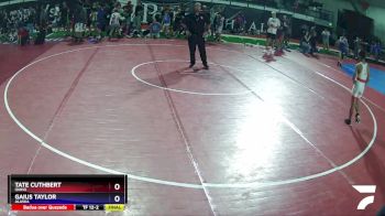 171 lbs Quarterfinal - Tate Cuthbert, Idaho vs Gaius Taylor, Alaska