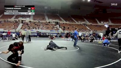 144-D3 Quarterfinal - Teegan Baldwin, Safford High School vs Jordan Rael, Sahuarita High School