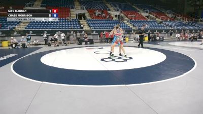 138 lbs Cons. Rd Of 64 - Max Mandac, Illinois vs Chase Morrison, Michigan