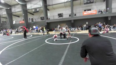 58 lbs Rr Rnd 1 - Zachary Wilson, Mat Demon WC vs Manuel Cruz, Hotshots Wrestling