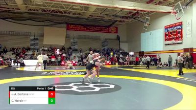 175 lbs Cons. Round 5 - Antonius Bertone, Perry vs Caige Horak, Massillon Perry