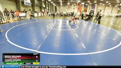 160 lbs Rd# 5- 3:45pm Friday Final Pool - Tanner Hodgins, Double Champs vs Brock Heilmann, Oklahoma Outlaws