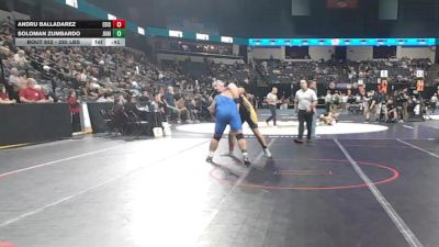 285 lbs Consi Of 16 #2 - Andru Balladarez, Edison (CS) vs Soloman Zumbardo, Junipero Serra (CC)