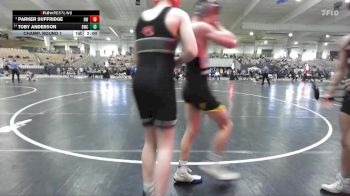 135 lbs Champ. Round 1 - Parker Suffridge, Halls Wrestling vs Toby Anderson, Blackman Wrestling Club