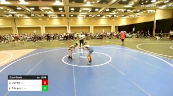 80 lbs Consolation - Daphney Gomez, Arizona Girls Wrestling vs Kaila Tatekawa-Maes, Team Hawaii