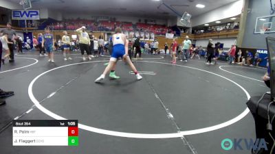 130 lbs Rr Rnd 3 - Ryan Polm, HBT Grapplers vs Jackson Flaggert, CCYO