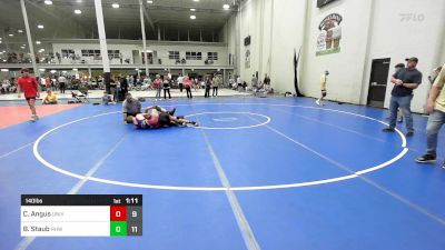 140 lbs Rr Rnd 2 - Cameron Angus, University Hawks Wrestling Club Gold vs Benny Staub, Hatboro-Horsham Wrestling Club