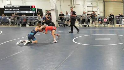 75 lbs Consi Of 8 #2 - David Crawford, OH vs Kalix Kilpatrick, TN
