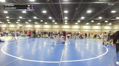 70 lbs Rr Rnd 6 - Cai Becker, Ruthless - BK8 vs Daxon Bench, South Hills Wrestling Academy - BK8