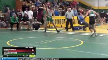 132 lbs Cons. Round 3 - Shane Kruger, DELTA vs Dwight Fritz, MAYFIELD