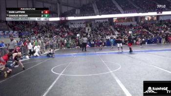 64 lbs Champ. Round 1 - Zane Laffere, Lawrence Elite vs Charlie Becker, Junction City