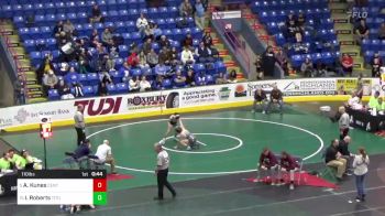 110 lbs Consolation - Aiden Kunes, Central Mountain vs Isaac Roberts, Titusville