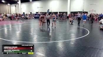 157 lbs Placement (16 Team) - Brayden Ranauto, Team Delaware vs Jeremiah Drake, Team STL Orange