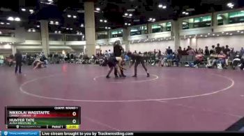 195 lbs Champ Round 1 (16 Team) - Hunter Tate, Alpha Wrestling vs Nikkolai Wagstaffe, Cowboy Forever