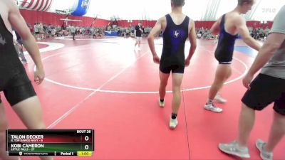 157 lbs Placement (16 Team) - Alexander (AJ) Demos, IL Top Dawgs NAVY vs Noah Cameron, Little Falls