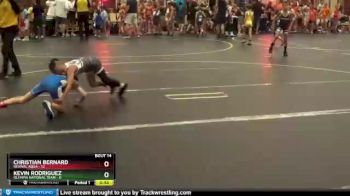 52 lbs Round 5 (6 Team) - Christian Bernard, Revival Aqua vs Kevin Rodriguez, Olympia National Team