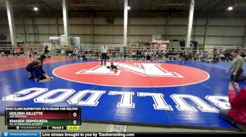 42-44 lbs Round 2 - Moxey Neibaur, Bonneville Wrestling vs Kole Thomsen, Fighting Squirrels