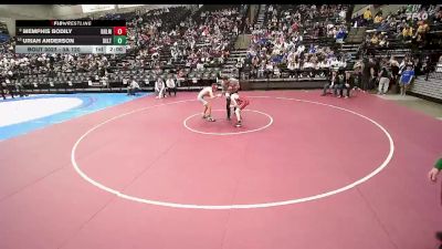 3A 120 lbs Champ. Round 1 - Uriah Anderson, Delta vs Memphis Bodily, Ben Lomond