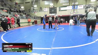 190 lbs Cons. Round 3 - Kameron Williams, DANIEL WEBSTER vs Casen Leep, Sequoyah