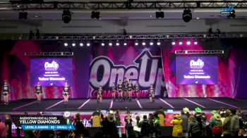 Hagerstown Heat All Stars - Yellow Diamonds [2025 L3 Junior - D2 - Small - A Day 2] 2025 One Up Grand Nationals