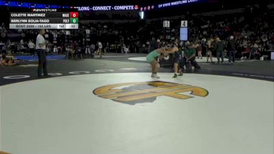 155 lbs Consi Of 16 #1 - Colette Martinez, Maces (LA) vs Berlynn Solia-Tago, Poly/Long Beach (SS)