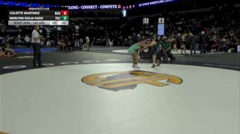 155 lbs Consi Of 16 #1 - Colette Martinez, Maces (LA) vs Berlynn Solia-Tago, Poly/Long Beach (SS)