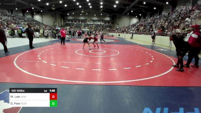 100-105 lbs Quarterfinal - Madison Lee, Georgia vs Day Paw, Georgia