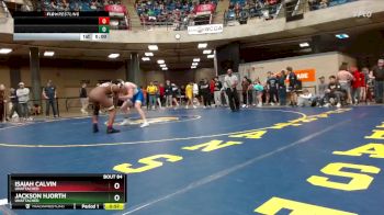165 lbs Champ. Round 1 - Isaiah Calvin, Unattached vs Jackson Hjorth, Unattached