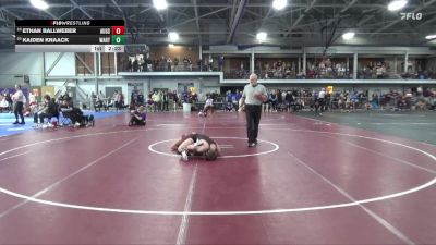 157 lbs Cons. Round 3 - Ethan Ballweber, Augsburg vs Kaiden Knaack, Wartburg