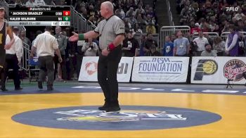 157 lbs Champ. Round 1 - Jackson Bradley, Cowan vs Kaleb Wilburn, Milan