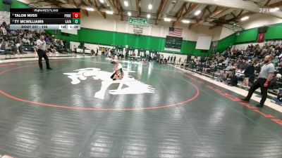 106 lbs 1st Place Match - Talon Nuss, Powell vs Ty McWilliams, Lander Valley