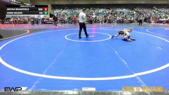 55 lbs Round Of 16 - Ariyah Brassfield, Rising Kingz vs Jamie Deleon, Pacific Edge Wrestling