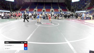 113 lbs Cons 32 #1 - Emilio Escobar, CA vs Jason Lin, CA