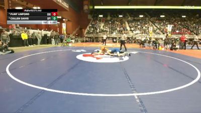 2A-150 lbs Quarterfinal - Cullen Davis, Upton vs Flint Linford, Cokeville