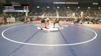 4A-190 lbs Cons. Round 3 - Jace Lijewski, Kelly Walsh vs Ryan Talbot, Star Valley