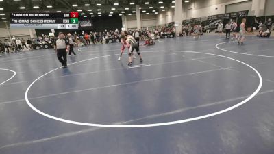 165 lbs Quarters - Landen McDowell, Greater Heights Wrestling vs Thomas Schechterly, Pennsylvania