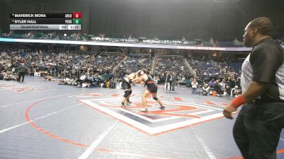 1A/2A 215 Quarterfinal - Syler Hall, Pamlico County High School vs Maverick Mora, Avery County