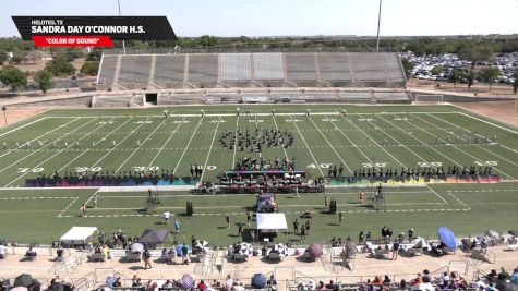 Sandra Day O'Connor High School "Helotes TX" at 2024 Texas Marching Classic