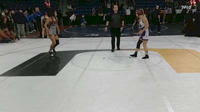 138 lbs Consi Of 4 - Hayden Delrosario Rodrigues, Ludlow vs Savannah Chapman, Marshwood
