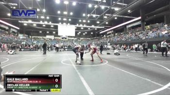 115 lbs Champ. Round 1 - Kale Ballard, Team Haysville Wrestling Club vs Declan Keller, Dodge City Wrestling Academy