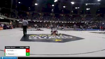 120 lbs Champ. Round 1 - Nino Protti, St Rita vs Aiden Massaro, West Aurora