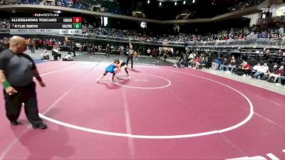 6A 107 lbs Quarterfinal - Kylie Smith, Conroe Woodlands College Park vs Allessandra Toscano, El Paso Eastwood