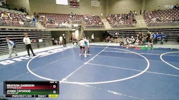 118 lbs Champ. Round 2 - Brayson Garrison, Montrose Elite vs Ayden Caywood, BULLDOG WC