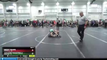92 lbs Round 6 (8 Team) - Brody Reams, Revival W vs Giovanni Magistrelli, Highland
